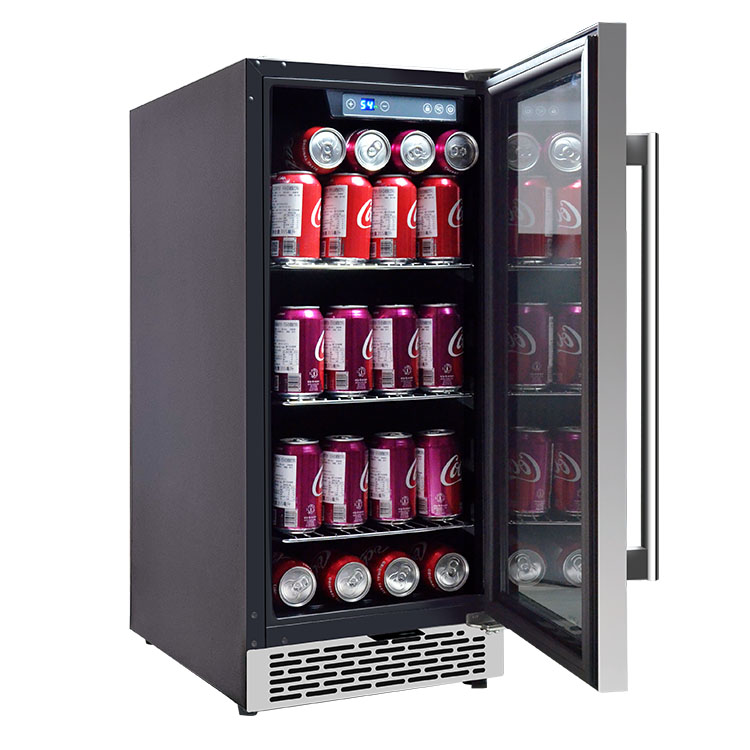 Wine Beer Fridge Cabinet - Oem pequena bebida bar geladeira personalizada