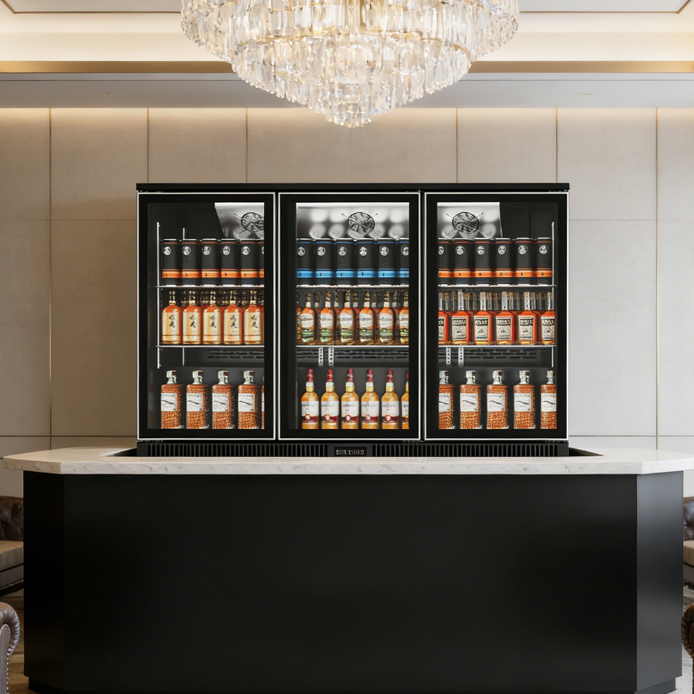 Wine Beer Fridge Cabinet - Mini Refrigerador de Bebidas com 3
