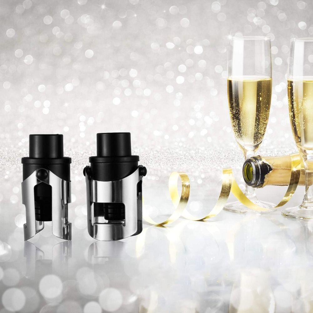 Wine Stopper Vacuum - 2 Peças Rolha de Champanhe a