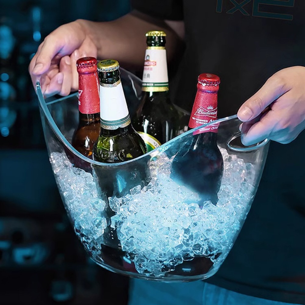 Balde de Gelo Transparente Dur - Wine Bottle Size avaliação e preço