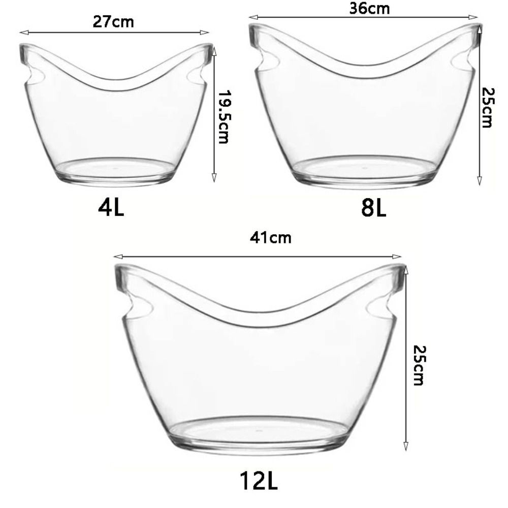 Balde de Gelo Transparente Dur - Wine Bottle Size avaliação e preço