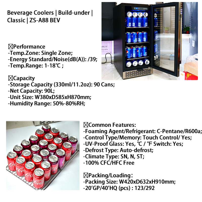 Oem pequena bebida bar geladei - Wine Beer Fridge Cabinet avaliação e preço