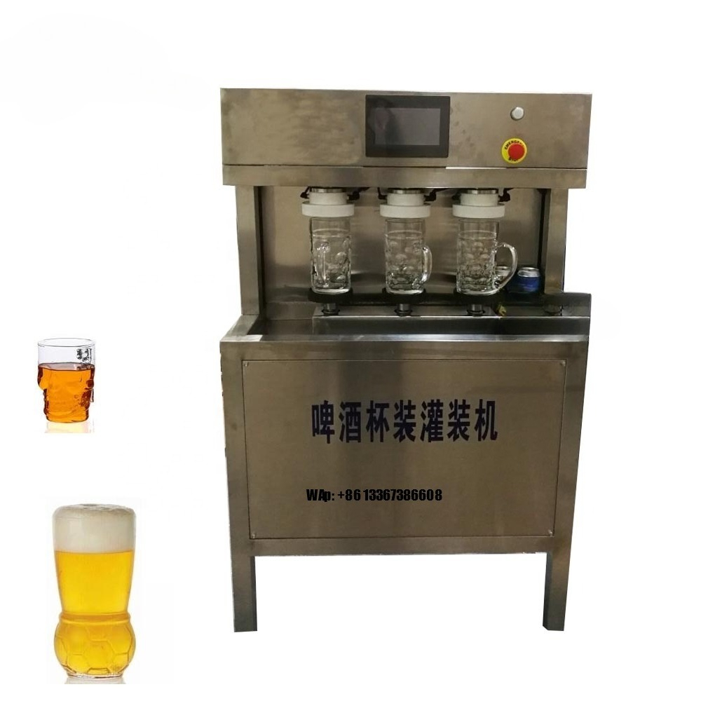 Máquina manual de enchimento d - Wine Beer Usa avaliação e preço