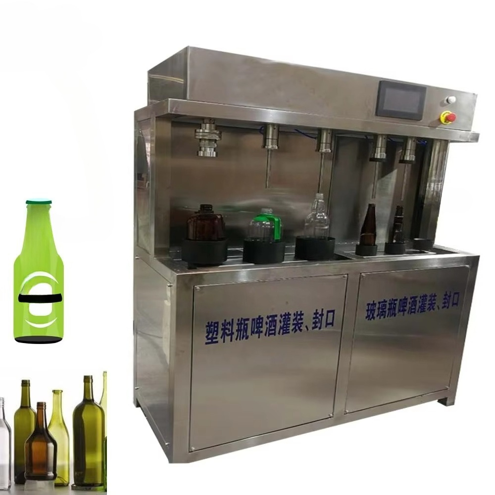 Máquina manual de enchimento d - Wine Beer Usa avaliação e preço