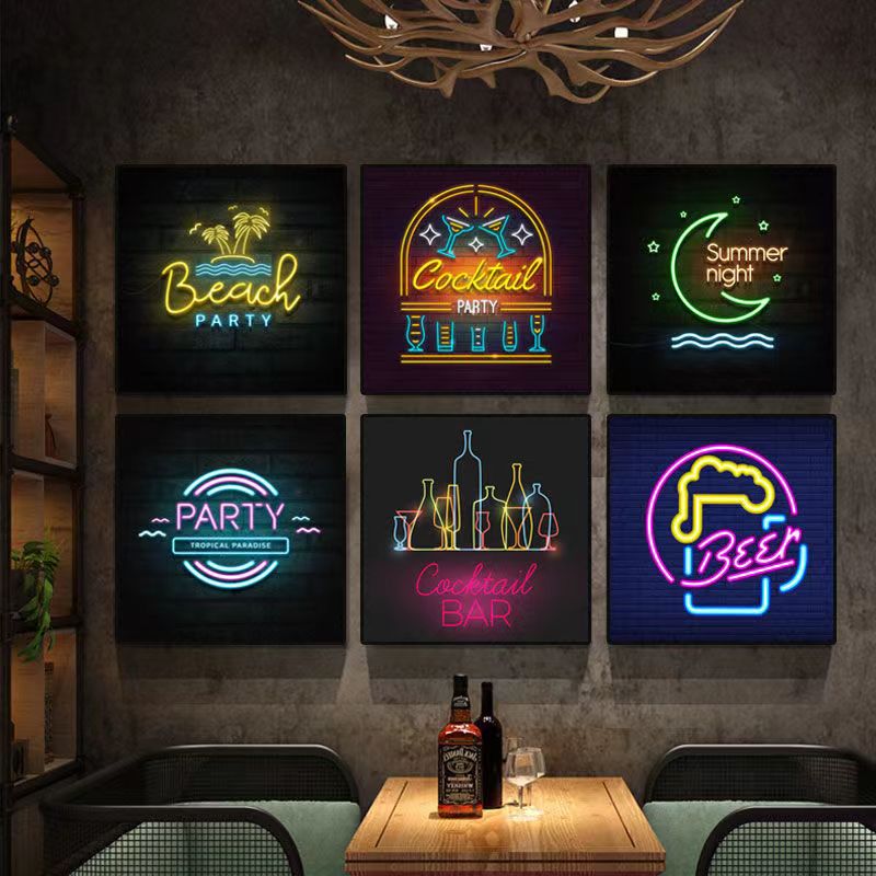 Neon Efeito Beer Bar Decor Pin - Wine Beer Images avaliação e preço