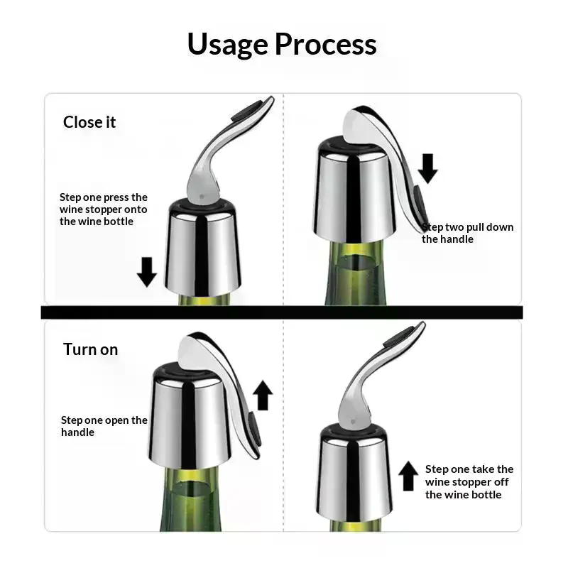 [MA]Tampa de Garrafa de Vinho  - Wine Stopper Vacuum avaliação e preço