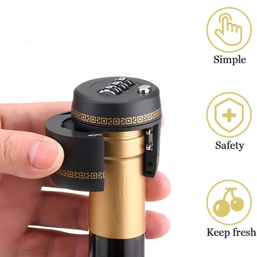 Fechadura Reutilizável para Ga - Wine Stopper Vacuum avaliação e preço