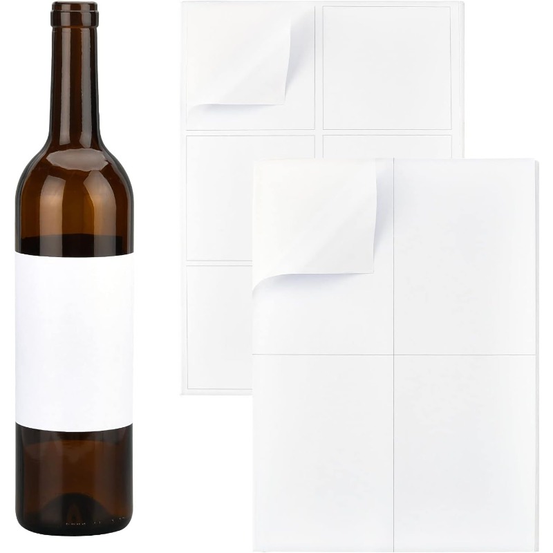 20 folhas/100 peças etiqueta d - Wine Bottle Size avaliação e preço