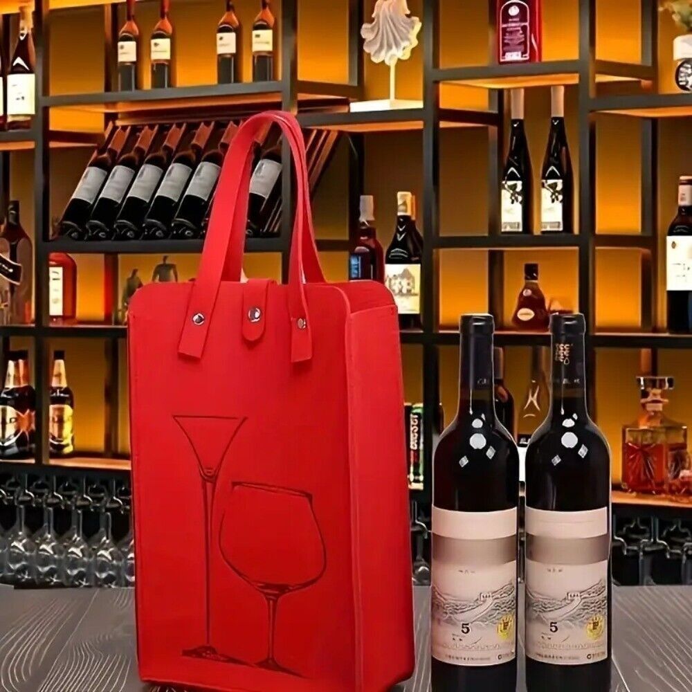Bolsa de Feltro de Alta Qualid - Wine & Beer Packages avaliação e preço