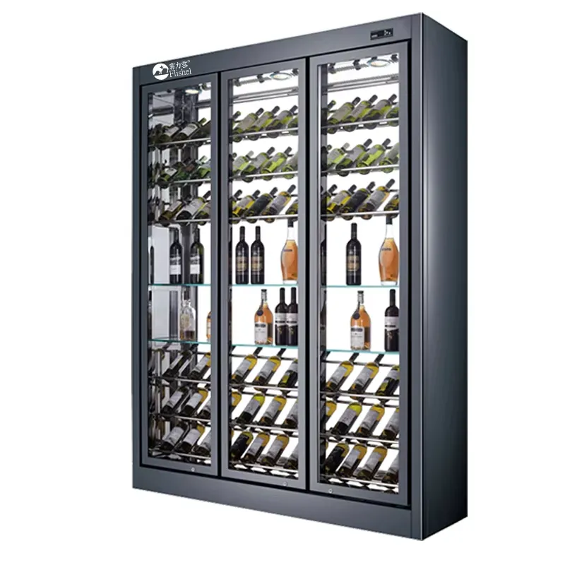 Frigobar Elétrico com 3 Portas - Wine Beer Fridge Cabinet avaliação e preço