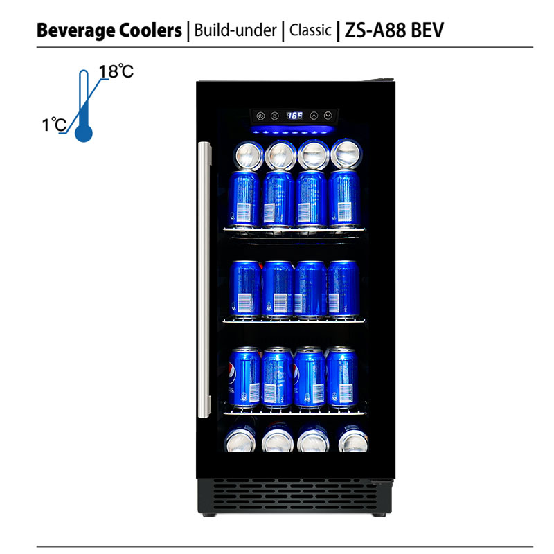 Pequeno refrigerador de bar de - Wine Beer Fridge Cabinet avaliação e preço
