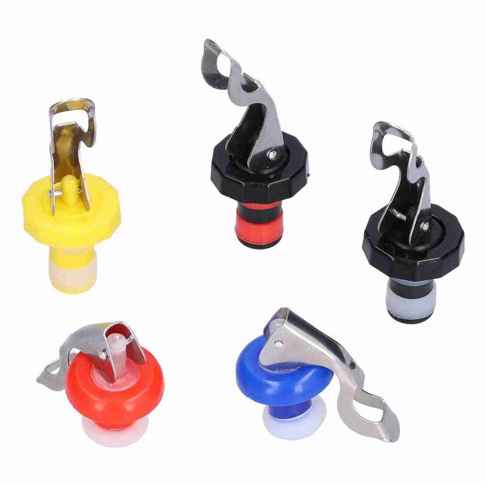 5 Peças de Rolhas de Silicone  - Wine Stopper Vacuum avaliação e preço
