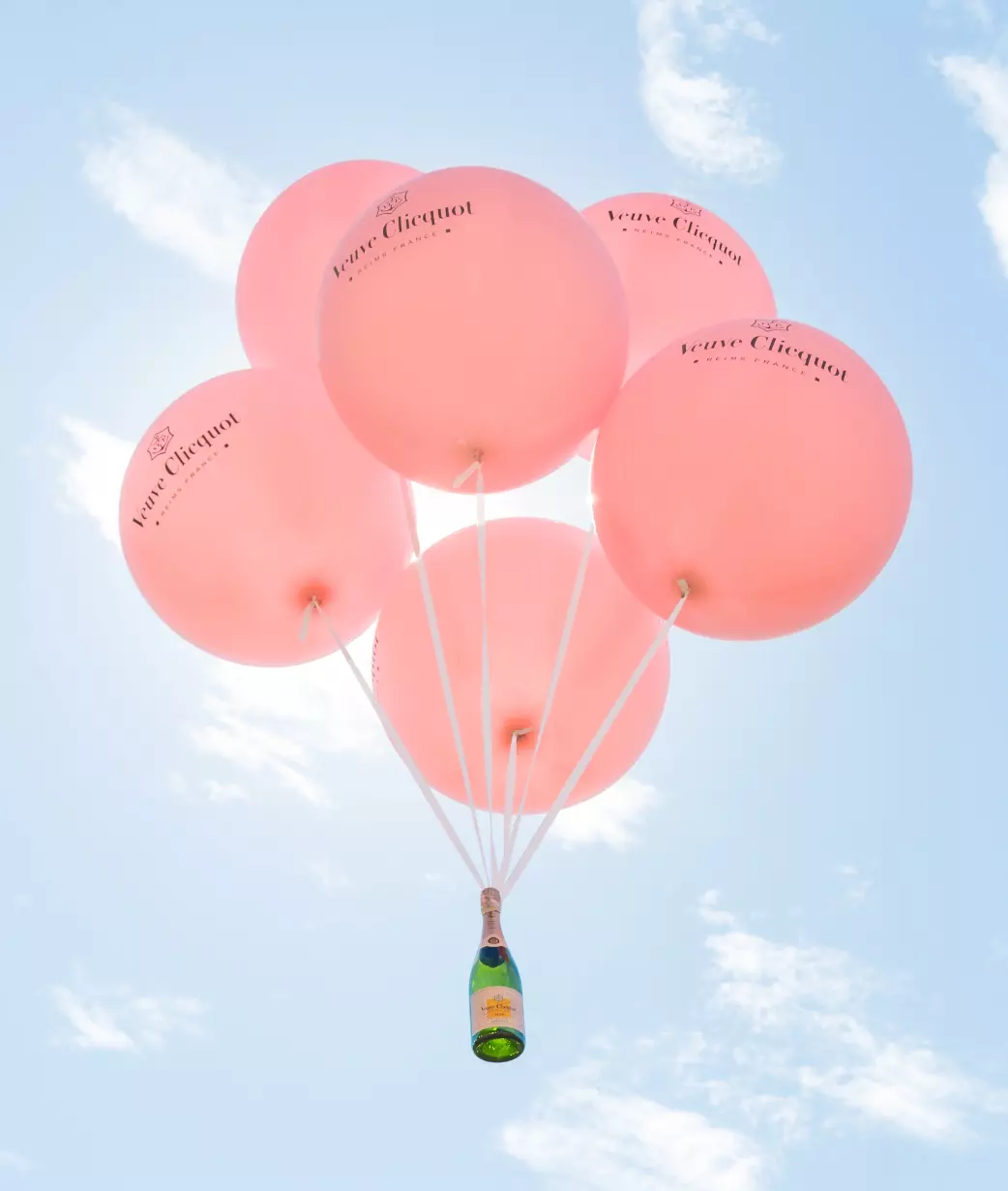 Balões Rosa e Laranja de 10 Po - Wine Bottle Size avaliação e preço