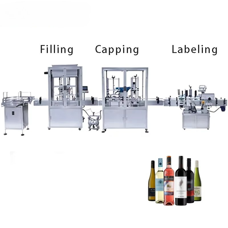 Linha automática de embalagem  - Wine Beer Usa avaliação e preço